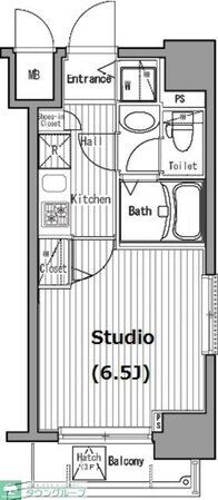 グランド・ガーラ五反田の物件間取画像